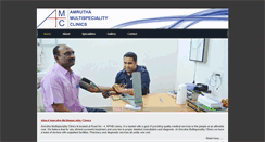 Desktop Screenshot of amruthamultispecialityclinics.com